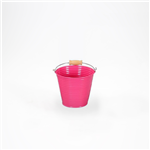 Balde Zinco - 13cm Fushia